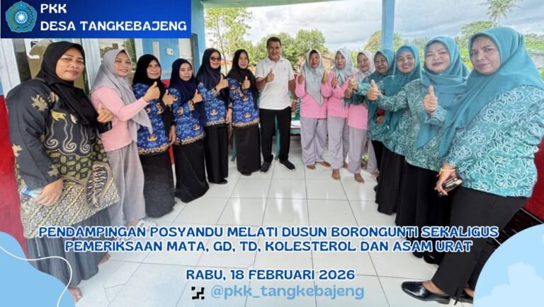Pendampingan Posyandu Melati Dusun Borongunti Desa Tangkebajeng