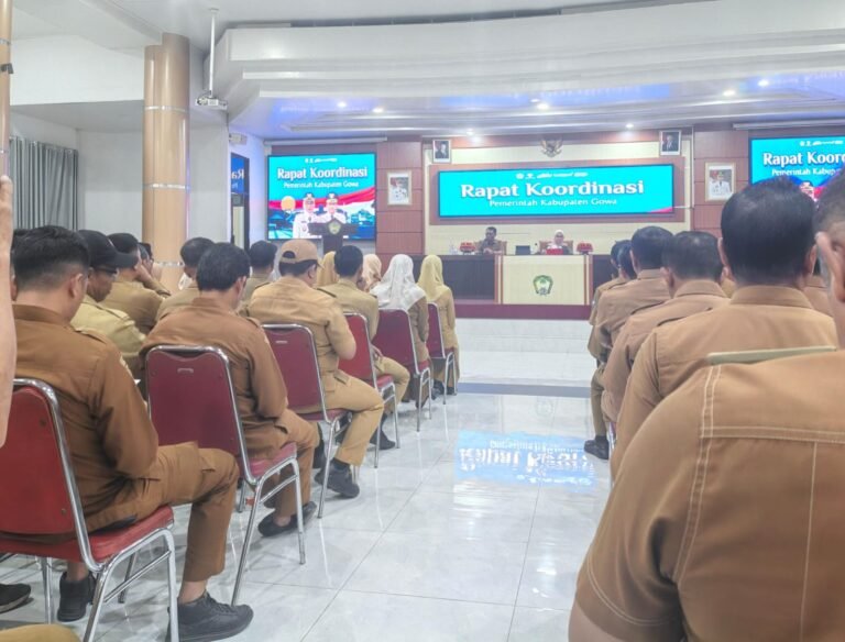 RAPAT KOORDINASI PEMERINTAH KABUPATEN GOWA