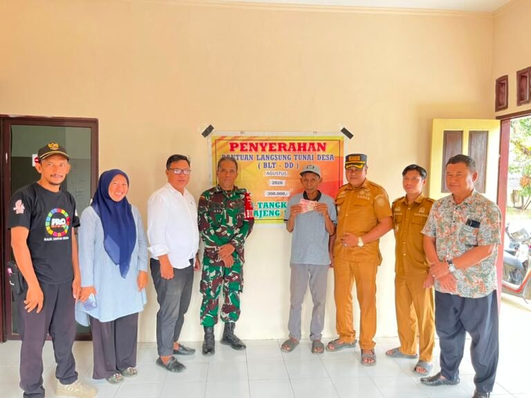 Penyaluran BLT DD Desa Tangkebajeng