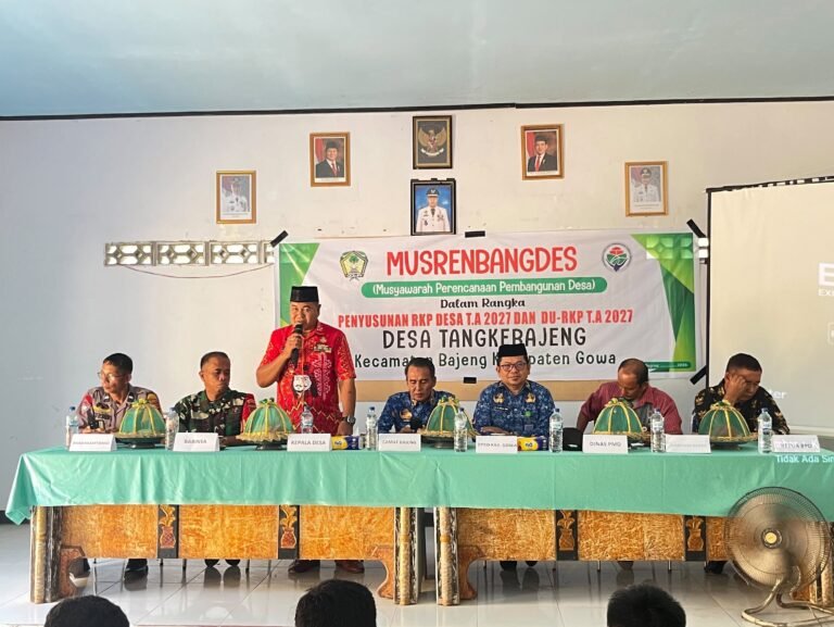 Musyawarah Perencanaan Pembangunan Desa Tangkebajeng Tahun Anggaran 2027
