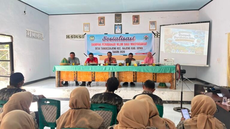 SOSIALISASI DAMPAK PERUBAHAN IKLIM